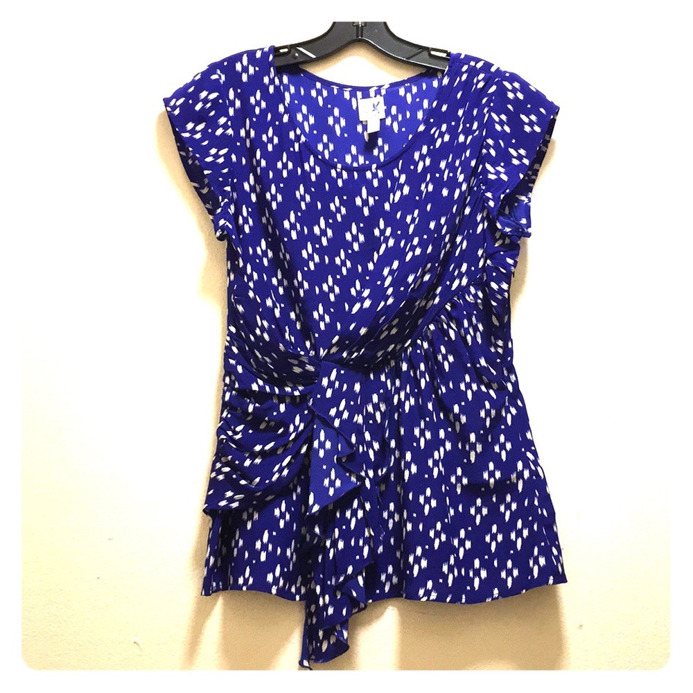 Anthropologie silk blouse
